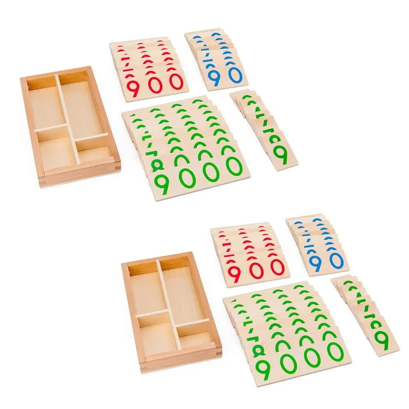 Wooden Math Operations Toy Set