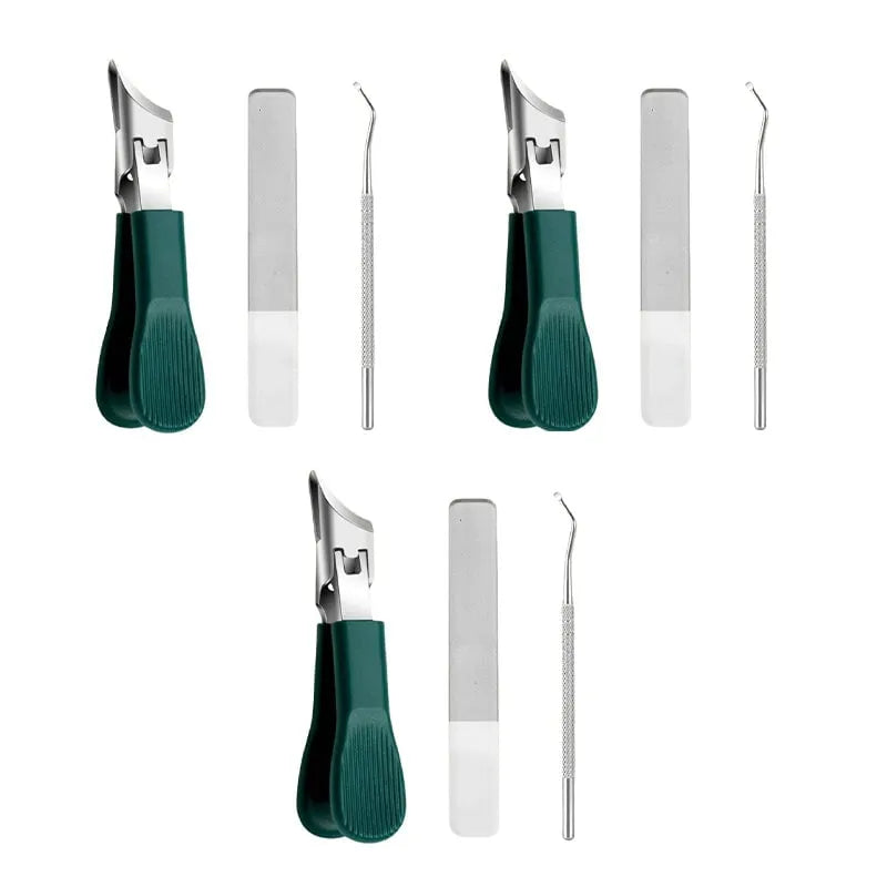 💕Three Sets Of Eagle Beak Beveled Nail Clippers