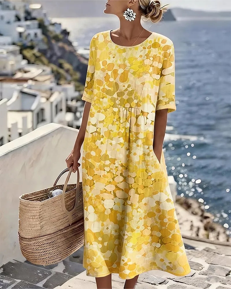 👗Printed Loose Dress