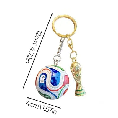 Soccer Keychain Set
