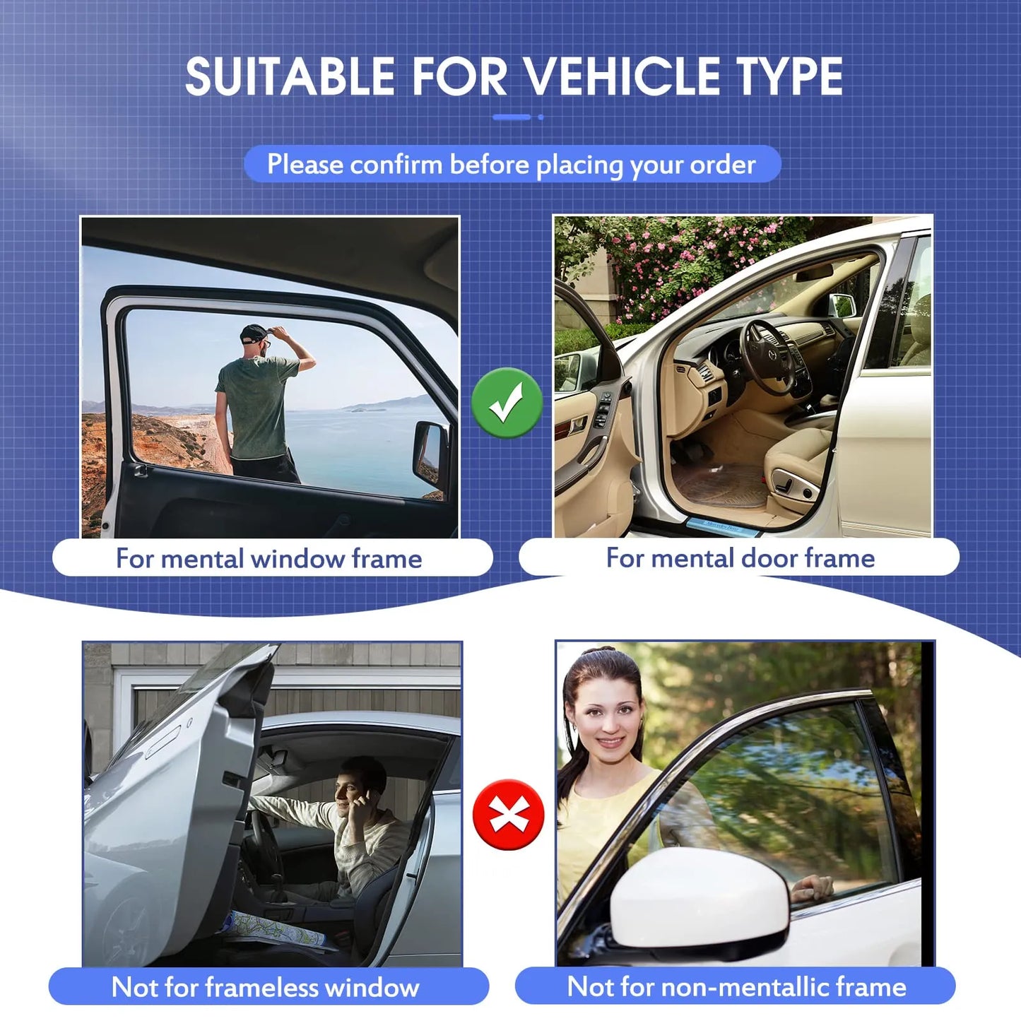 🔥Magnetic Car Window Sun Shades