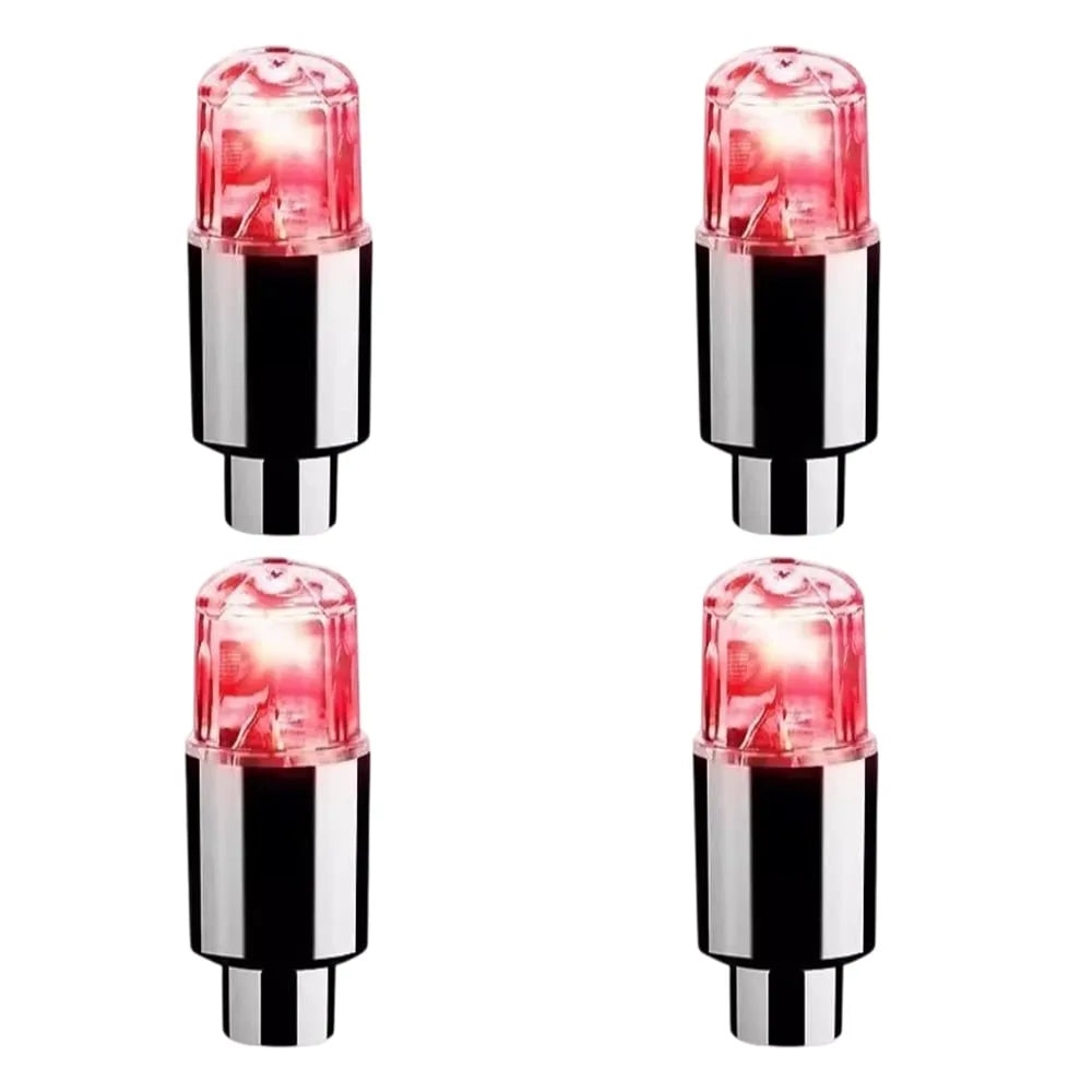 Waterproof LED Tire Valve Cap Light for Car, Bike & Motorcycle