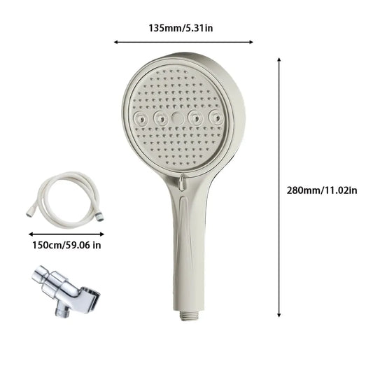 High-Pressure Handheld Shower Spray Set
