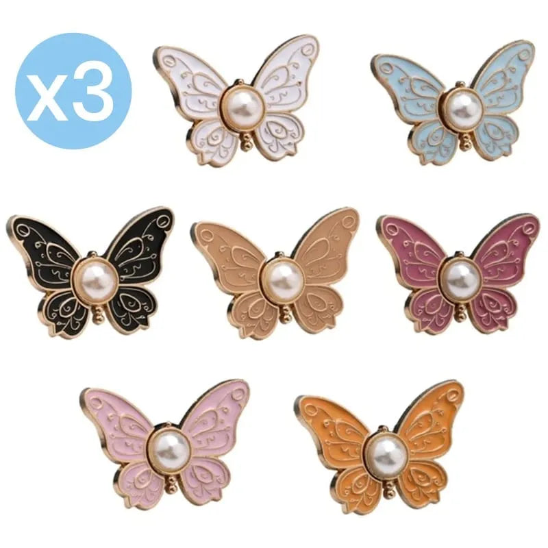 Pearl Butterfly Waist Buckle